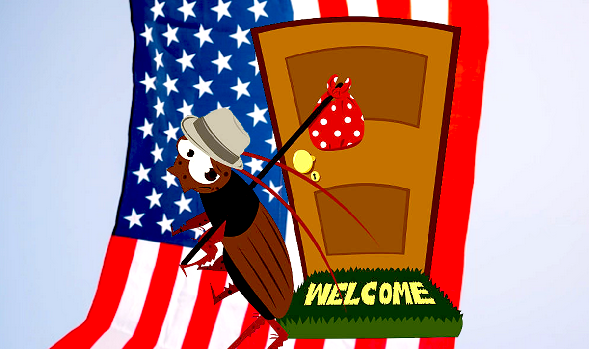 Baarata saindo dos eue