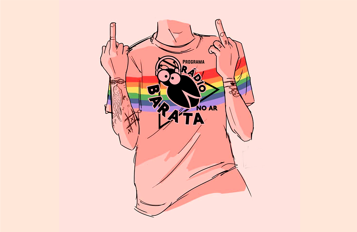 Barata camisa lgbt+